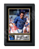 TOMMY MILLER 2 Limited Edition Football Player Signed Print - Football