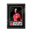 TOMMY SEYMOUR 1 Limited Edition Rugby Player Signed Print - Rugby