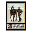 TOMMY STACK _ GINGER Limited Edition Horse Racer Signed Print - Horse Racing