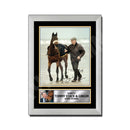 TOMMY STACK _ GINGER Limited Edition Horse Racer Signed Print - Horse Racing