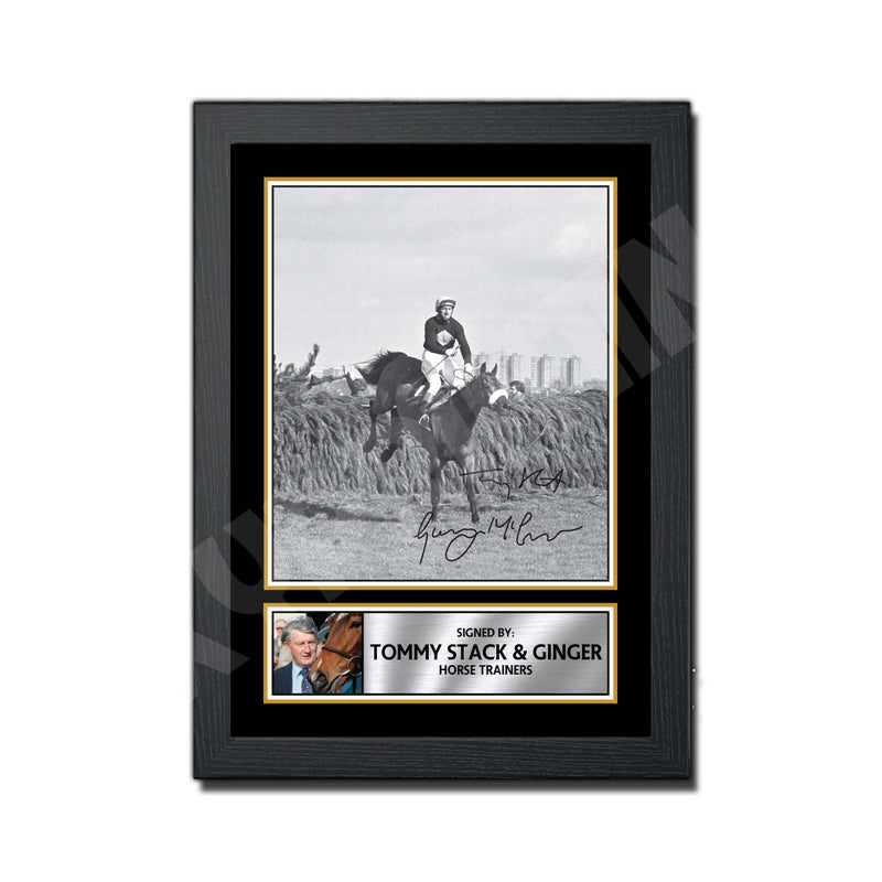 TOMMY STACK _ GINGER 2 Limited Edition Horse Racer Signed Print - Horse Racing