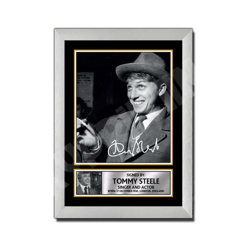 TOMMY STEELE 2 Limited Edition Music Signed Print