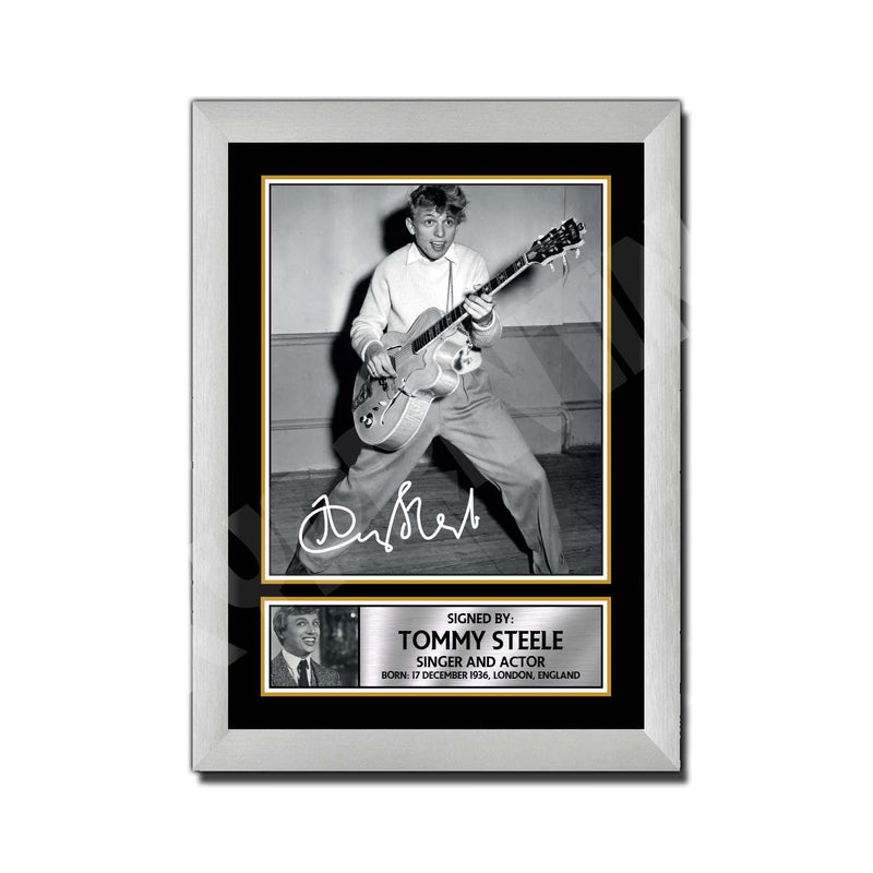 TOMMY STEELE (1) Limited Edition Music Signed Print