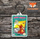 TOKI Retro NES Game Cover Art Gaming Keyring