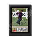 TOM HEATON (1) Limited Edition Football Player Signed Print - Football