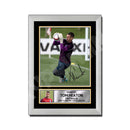 TOM HEATON (1) Limited Edition Football Player Signed Print - Football