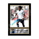 TOM HUDDLESTONE Limited Edition Football Player Signed Print - Football