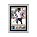 TOM HUDDLESTONE Limited Edition Football Player Signed Print - Football