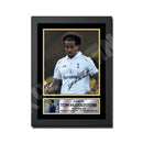 TOM HUDDLESTONE 2 Limited Edition Football Player Signed Print - Football