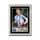 TOM THOMAS INCE HUDDERSFIELD Limited Edition Football Player Signed Print - Football