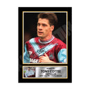 TONY COTTEE 2 Limited Edition Football Player Signed Print - Football