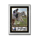 TONY DOBBIN 2 Limited Edition Horse Racer Signed Print - Horse Racing