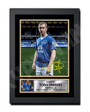 TONY HIBBERT Limited Edition Football Player Signed Print - Football