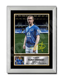TONY HIBBERT Limited Edition Football Player Signed Print - Football