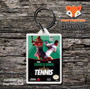 Tombs And Treasure Retro NES Game Cover Art Gaming Keyring