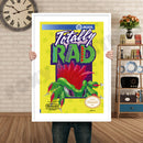 TOTALLY RAD Retro GAME INSPIRED THEME Nintendo NES Gaming A4 A3 A2 Or A1 Poster Art 716