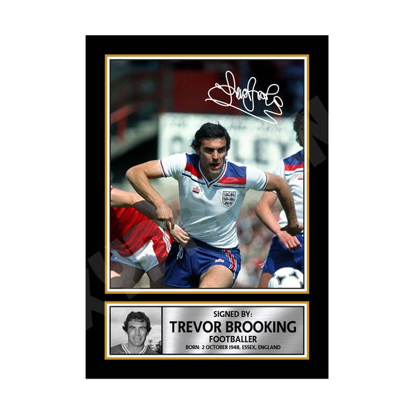 TREVOR BROOKING 2 Football Player Printed Signature Print