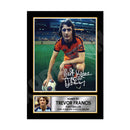 Trevor Francis 2 Limited Edition Football Player Signed Print - Football