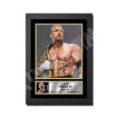 TRIPLE H Limited Edition MMA Wrestler Signed Print - MMA Wrestling