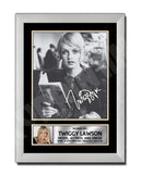TWIGGY LAWSON Limited Edition Football Player Signed Print - Football