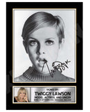 TWIGGY LAWSON 2 Limited Edition Football Player Signed Print - Football