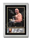 TYSON FURY 2 Limited Edition Boxer Signed Print - Boxing