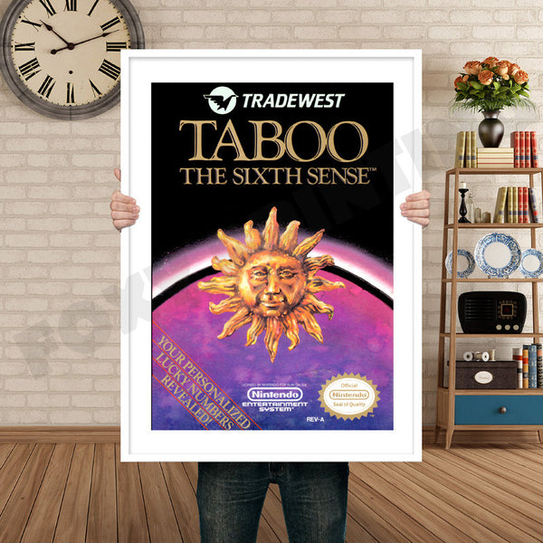 Taboo Retro Game Inspired Theme Nintendo NES Gaming