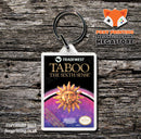 Swords And Serpents Retro NES Game Cover Art Gaming Keyring