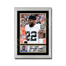 Taiwan Jones 1 Limited Edition Football Signed Print - American Footballer