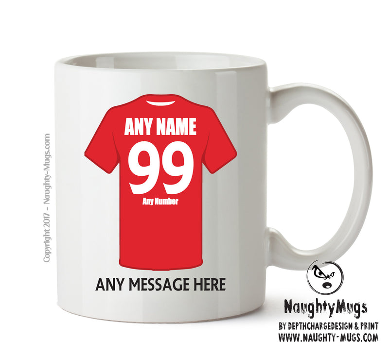Tamworth INSPIRED Football Team Mug Personalised Mug