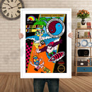 Tandc Surf Designs Retro GAME INSPIRED THEME Nintendo NES Gaming A4 A3 A2 Or A1 Poster Art 572