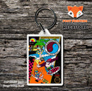 Tandc 2 Thrill As Sufari Retro NES Game Cover Art Gaming Keyring