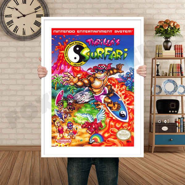 Tandc 2 Thrill As Sufari Retro Game Inspired Theme Nintendo NES Gaming