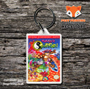 Tailspin Retro NES Game Cover Art Gaming Keyring