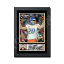 Tanner Vallejo 1 Limited Edition Football Signed Print - American Footballer