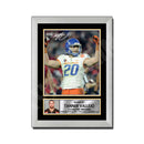 Tanner Vallejo 1 Limited Edition Football Signed Print - American Footballer