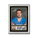 Tanner Vallejo 2 Limited Edition Football Signed Print - American Footballer