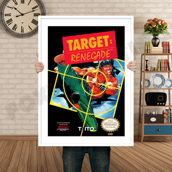 Target Renegade Retro Game Inspired Theme Nintendo NES Gaming