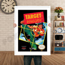 Target Renegade Retro GAME INSPIRED THEME Nintendo NES Gaming A4 A3 A2 Or A1 Poster Art 578