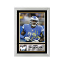 Tavon Wilson Limited Edition Football Signed Print - American Footballer