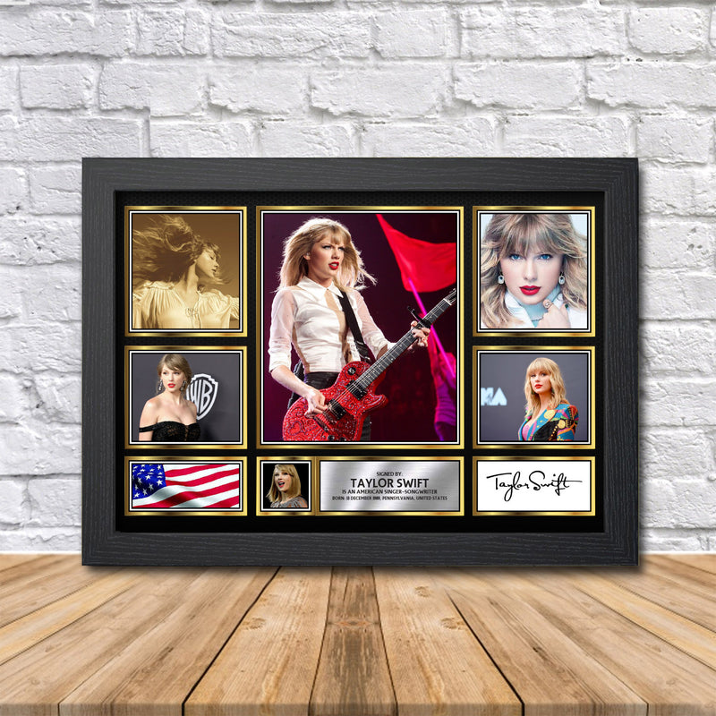Taylor Swift Limited Edition Signed Print 2