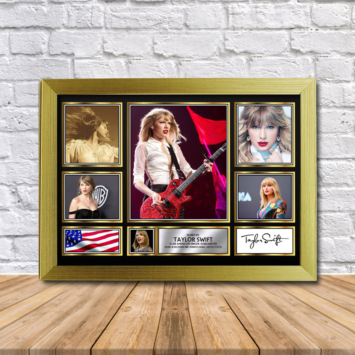 Taylor Swift Printed Signature Print 2