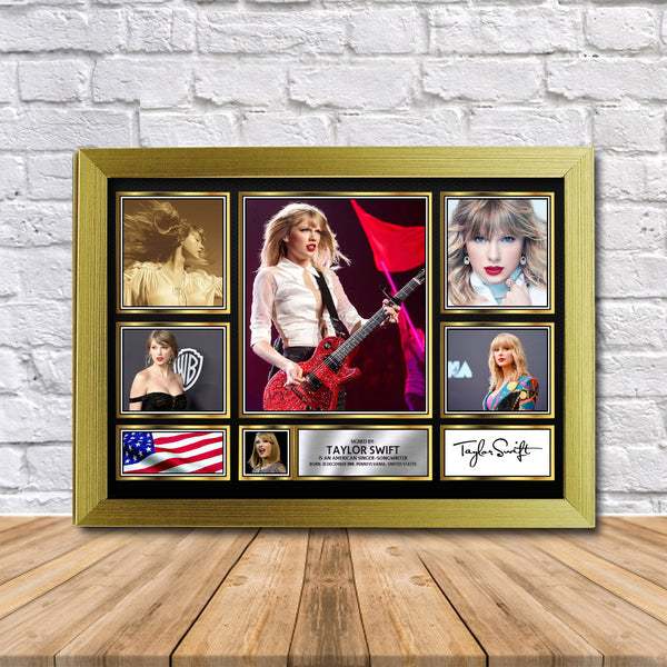 Taylor Swift Printed Signature Print 2