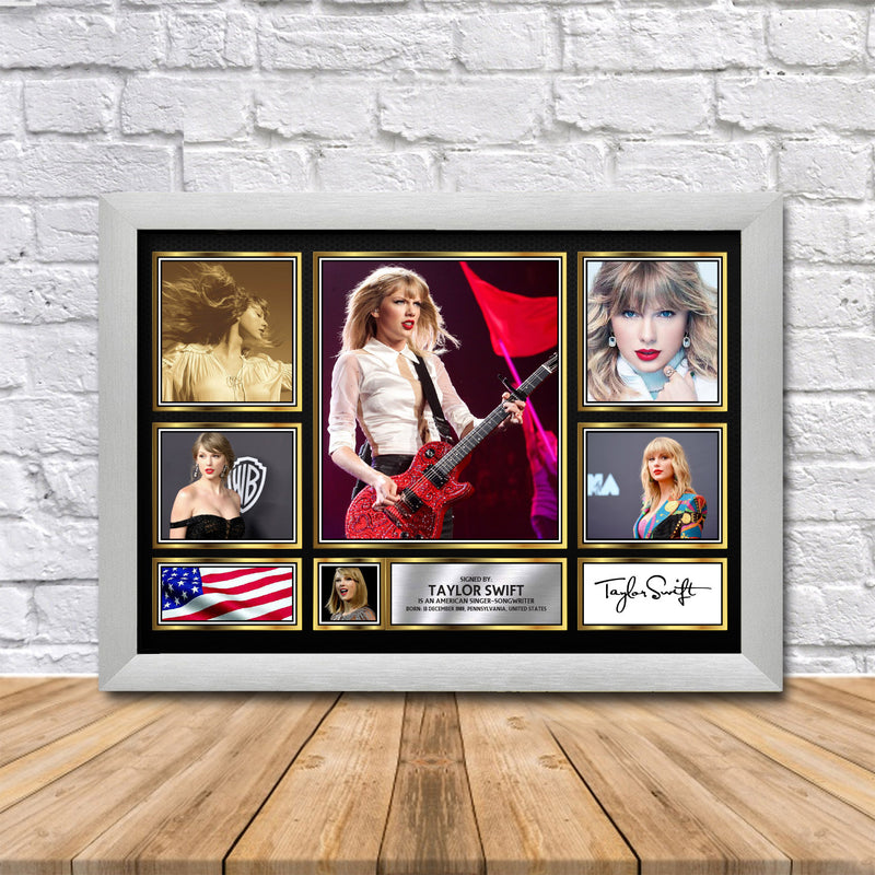 Taylor Swift Limited Edition Signed Print 2