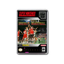 Tecmo Super Nba Basketball - SNES GAME inspired Retro Gaming Magnet
