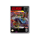 Teenage Mutant Ninja Turtles Iv Turtles In Time - SNES GAME inspired Retro Gaming Magnet