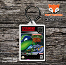 Teenage Mutant Ninja Turtles Tournament Fighters Game Inspired Retro Gaming Keyring