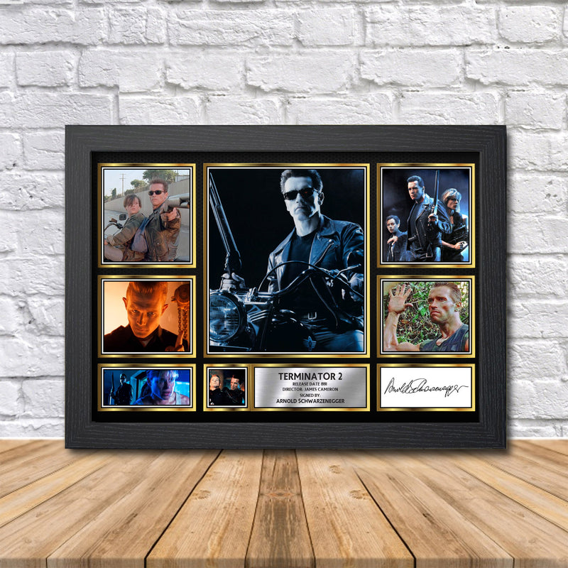 Terminator 2 Limited Edition Signed Print