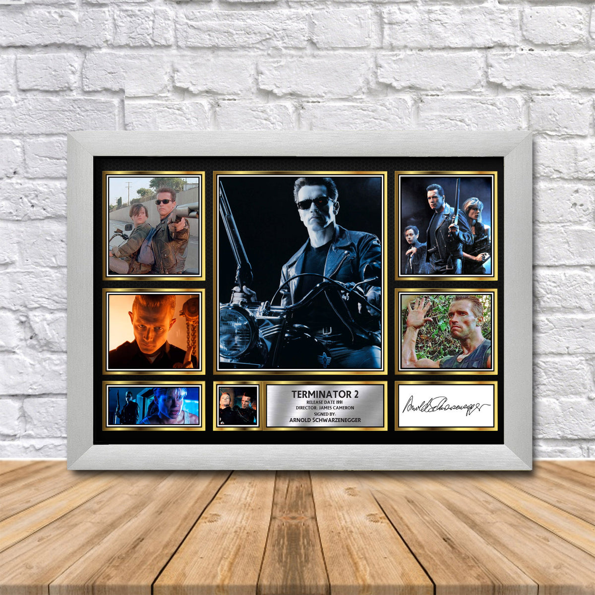 Terminator 2 Printed Signature Print