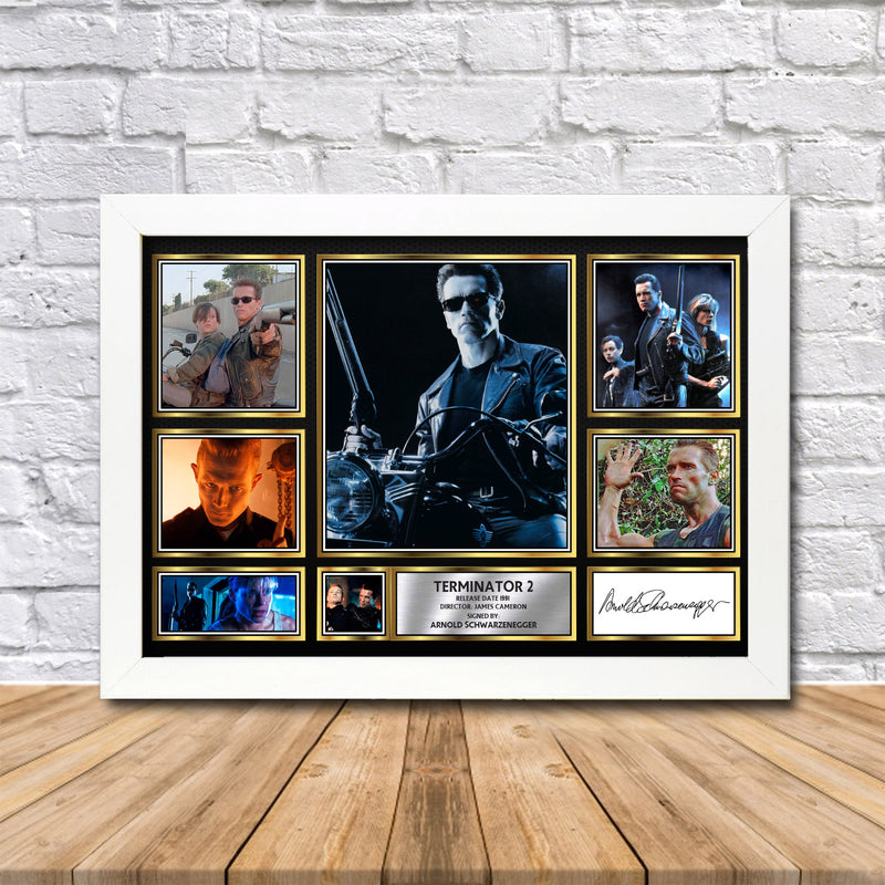 Terminator 2 Limited Edition Signed Print